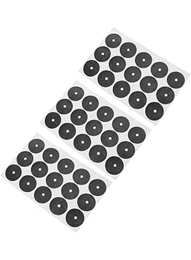 3Pcs Black Dot Pool Table Stickers Billiard Spot Markers For Snooker Game Room Accessories - Image 1