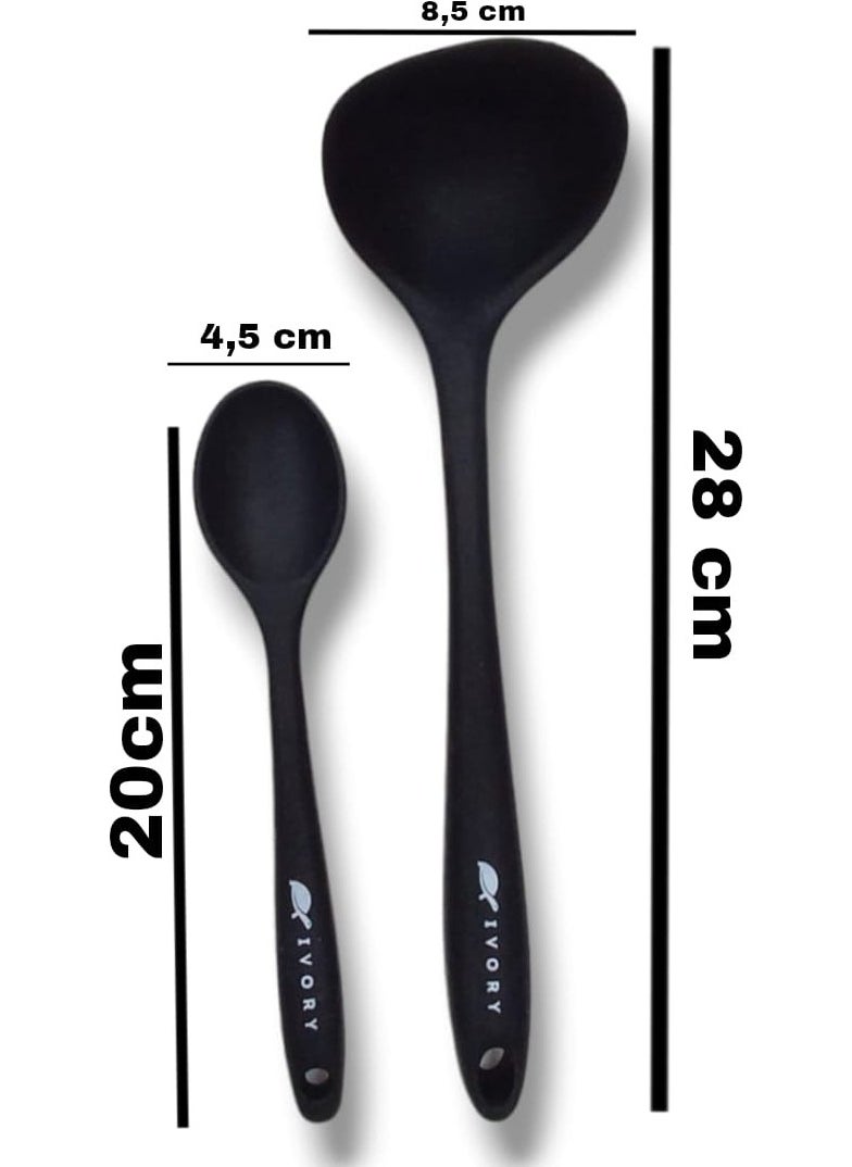 2 Piece Silicone Set 1 Ladle 1 Spoon 20 cm - pzsku/Z70A938581AD108525854Z/45/_/1730556892/9b1c0b52-17b8-4d25-8e0b-572d11e07fc1