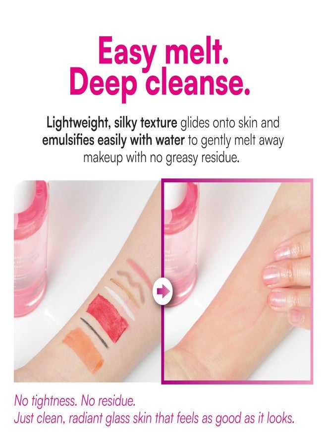 Face Republic Blooming Rose Melt & Remove Pore Cleansing Oil 150ml 5.07 fl oz | Oil Cleanser for Face | Pore and sebum care, Blackhead remover | Waterproof Makeup remover | Vegan Korean Skin Care - Image 5