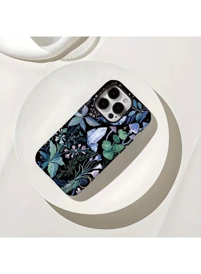 Temu A cool and vibrant art-themed phone case - a durable, drop-resistant, dual-layer film cover, perfect gift for friends and family for everyday use. Durable material, scratch-resistant cover compatible with iPhone 16 Pro. - Image 1
