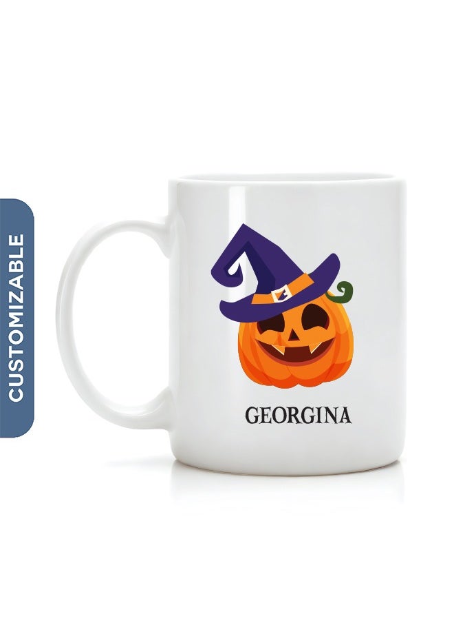 Share the Love Exclusive Personalised Halloween Coffee Mug – Perfect for Spooky Season Sips 