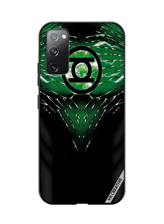VR CREATIVE Protective Case Cover For Samsung Galaxy S20 FE 5G Jack Kirby Green Lanterns Art Design Multicolour - Image 1