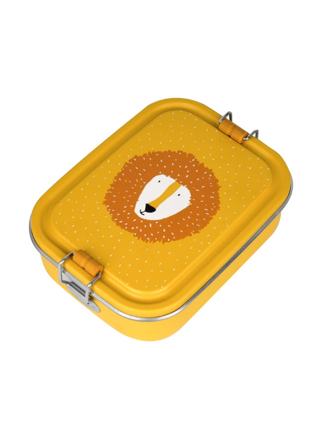 Trixie Stainless Steel Lunch Box Small - Mr. Lion - Image 1
