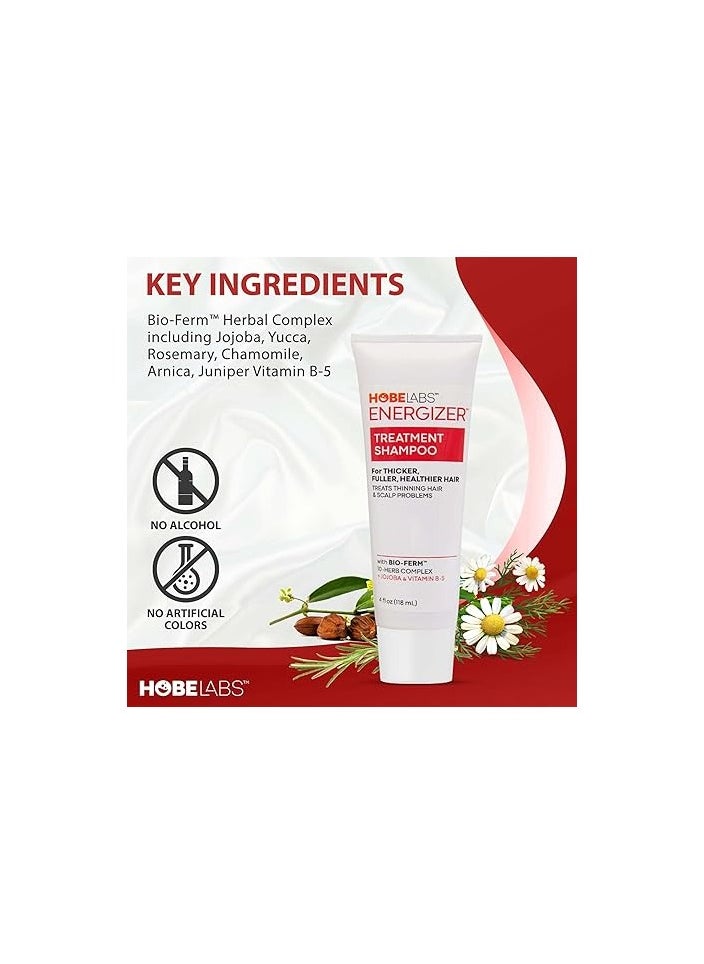 Hobe Labs - Energizer Treatment Shampoo With Jojoba And Vitamin B-5 118ml - Image 1
