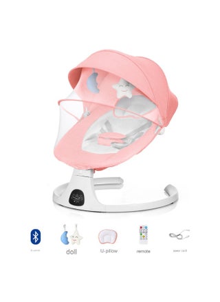 S0008MAX Standard Sakura Pink [U-shaped Pillow + Canopy + Mosquito Net + Doll + USB Port + Remote Control + Bluetooth + Washable]