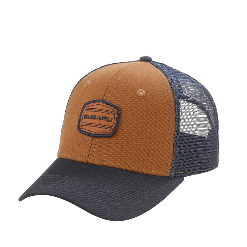 Subaru Genuine Logo Canvas Colorblock Mesh Back Cap Hat Impreza Forester Outback Ascent BRZ Crosstrek Sti WRX Legacy - Image 2