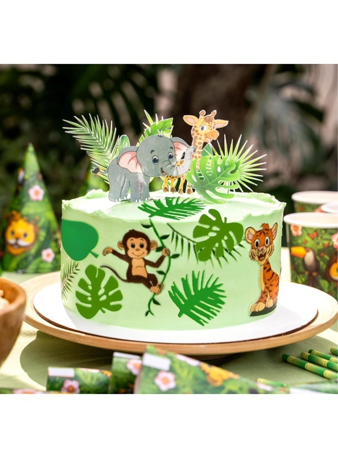 4 Pcs Tropical Leaf Cookie Cutter, Hawaiian Palm Tree Cutter Fondant Mold, Multipurpose Fondant Leaf Cutter For Gum Paste Cake Decorating Holiday Biscuit Cutter For Cookie Making - Image 5