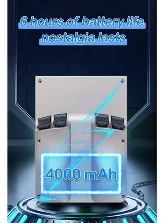 ELTRAZONE M18 Retro Handheld Game Console with 4.3-Inch IPS Screen, Linux OS, 64GB Built-In Storage, and TF Card Support – Portable Pocket Arcade for Retro Gaming, Classic Games, and Nostalgic Entertainment, Perfect for Travel, Home, and Outdoor Fun - Image 4