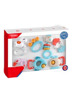 HALAMODO Baby Rattles Teether Toys Set, Teething Toys, Set Toy, Early Development Learning Music Toy  - Image 1