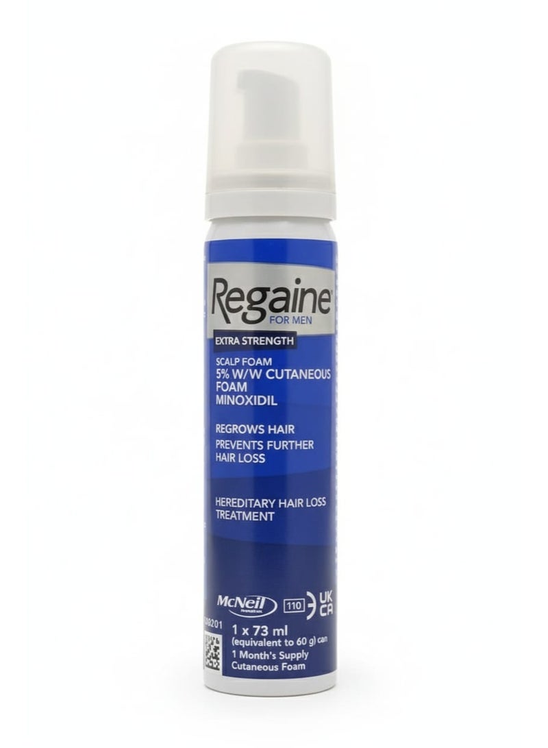 Regaine Minoxidil for Men 5% Foam 73 ml - Image 1