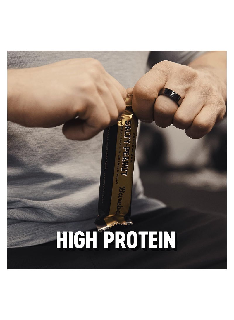 Barebells Barebells Salty Peanut Protein Bar, High Protein and Low Carb Bar, 12 x 55g  - Image 3