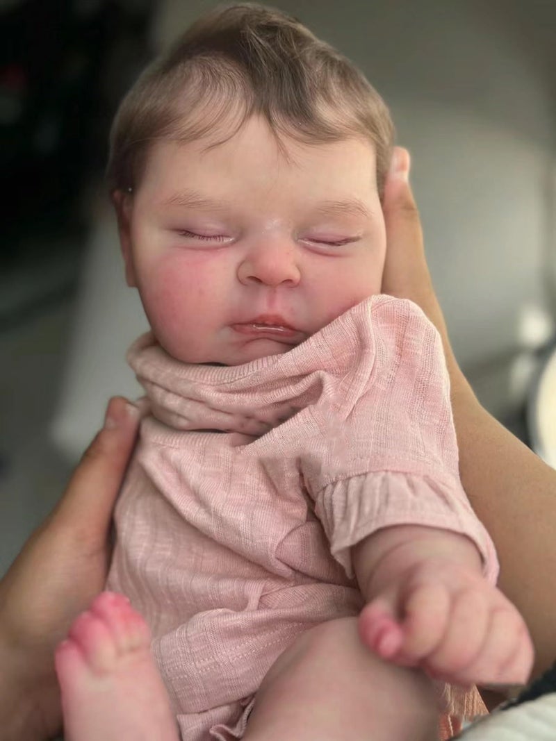 Zero Pam 20 Inch Reborn Baby Dolls Silicone Full Body,Anatomically Correct Silicone Baby Dolls Full Body Girl,Realistic Reborn Dolls with Accessories, Lifelike Babys Doll for Girls - Image 5