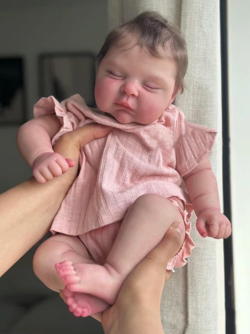 Zero Pam 20 Inch Reborn Baby Dolls Silicone Full Body,Anatomically Correct Silicone Baby Dolls Full Body Girl,Realistic Reborn Dolls with Accessories, Lifelike Babys Doll for Girls - Image 1