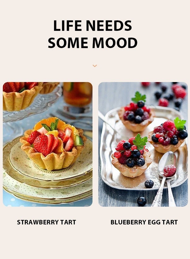 سوكاني مصغرة فطيرة و كيشي صانع ، نونستيك الكهربائية فطيرة بيكر طهاة 6 فطائر صغيرة و كيشيس في دقائق ، العجين قطع دائرة لسهولة القياس والتعبئة ، أضواء المؤشر والتدفئة على الوجهين ، 750 واط سك-08133 - Image 4