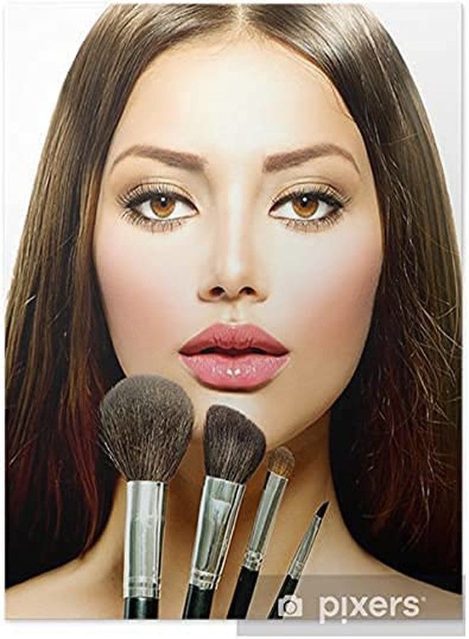 MeeTo Makeup Brush/Set 12 Bridal Makeup Brushes/Portable Makeup Brushes Set for Eyeshadow Eyeliner Eyebrow Lip Cosmetic Tools Kit- 12 Brushes (Golden) - Image 4