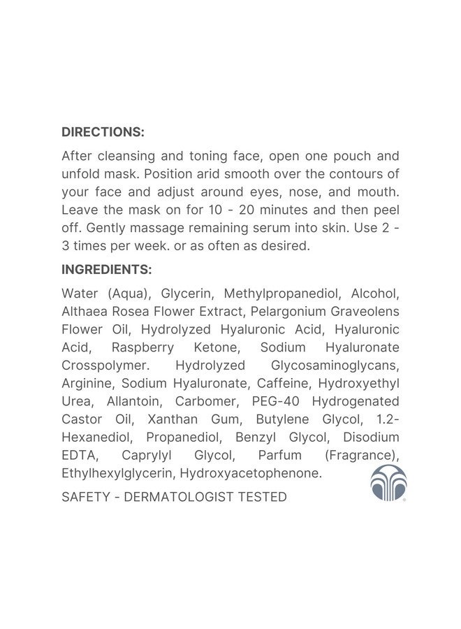 نو سكين قناع نو سكين ألتيميت ووترفول - قناع ترطيب شفاف من ألياف الأوكالبتوس النباتية الدقيقة | قناع لاصق للعناية بالبشرة، ترطيب فائق، قناع لبشرة ناعمة ومرنة (8 أقنعة) - Image 2