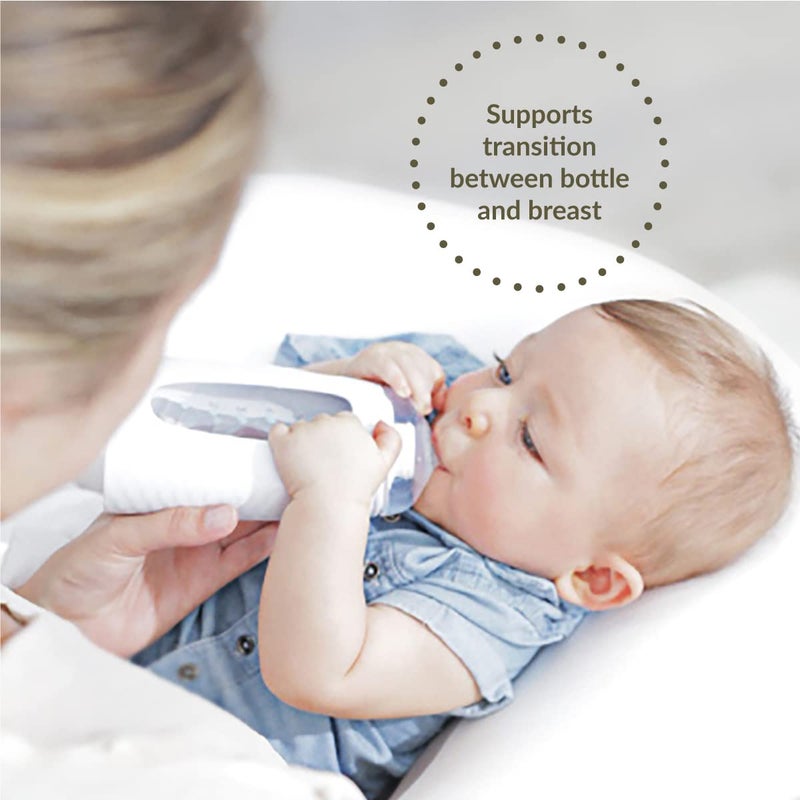 Kiinde Twist Squeeze Natural Baby Breast Milk Feeding Bottle with Nipples and Case (2 Pack) - Image 3