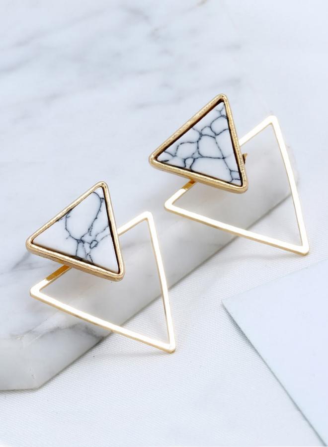 تايك تو أقراط اذن مثلثية كاجوال - Image 1