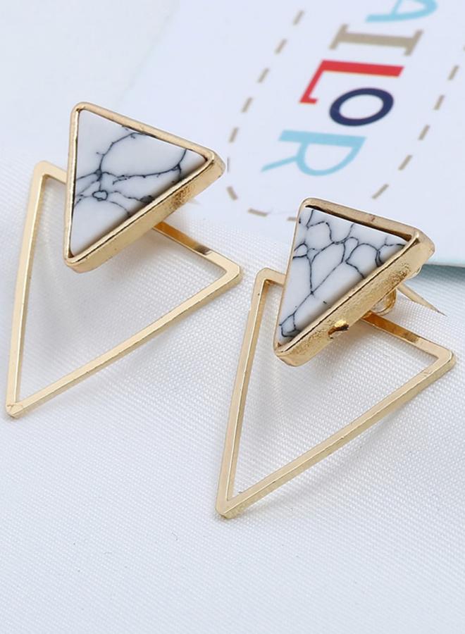 تايك تو أقراط اذن مثلثية كاجوال - Image 2