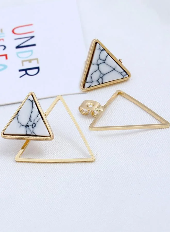 تايك تو أقراط اذن مثلثية كاجوال