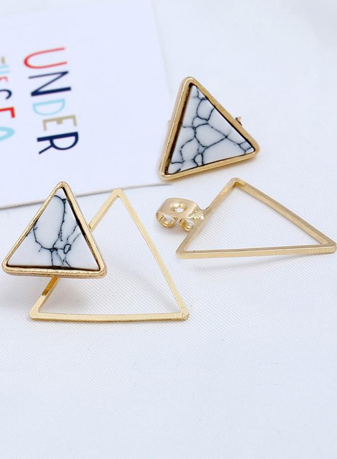 تايك تو أقراط اذن مثلثية كاجوال - Image 3