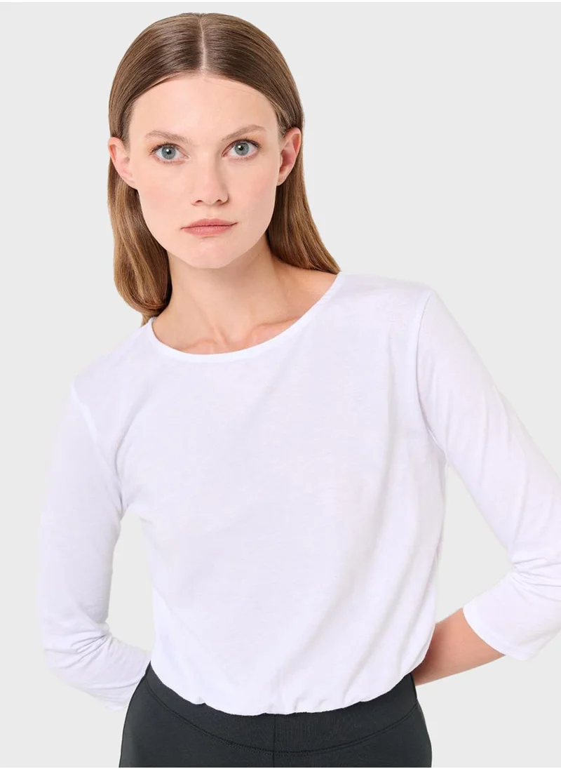 جيمي كي Crew Neck T-Shirt