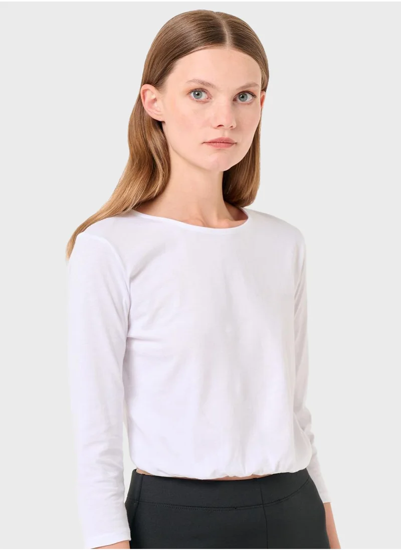 جيمي كي Crew Neck T-Shirt