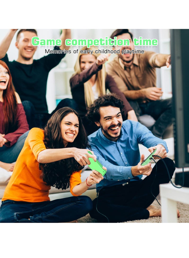 وحدة تحكم ألعاب محمولة مع 800 لعبة كلاسيكية من FC، شاشة ملونة بحجم 3.5 بوصة، بطارية قابلة للشحن بسعة 1200 مللي أمبير، دعم الاتصال بالتلفاز، دعم لاعبين اثنين، هدية ألعاب فيديو عتيقة محمولة للأطفال - Image 4