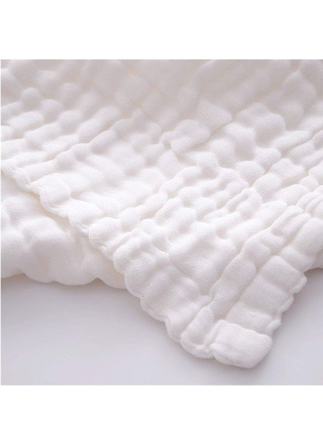 انفي بيبي منشفة حمام موسلين بست طبقات - أخضرأبيضأزرق - Image 3