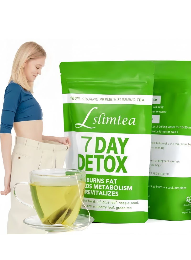 Wins Town Detox Tummy Tea Bags Support Healthy Digestive And Metabolism 7 Bags  - Image 2