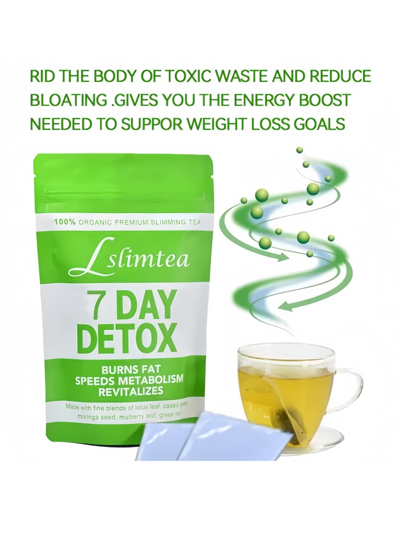 Wins Town Detox Tummy Tea Bags Support Healthy Digestive And Metabolism 7 Bags  - Image 3
