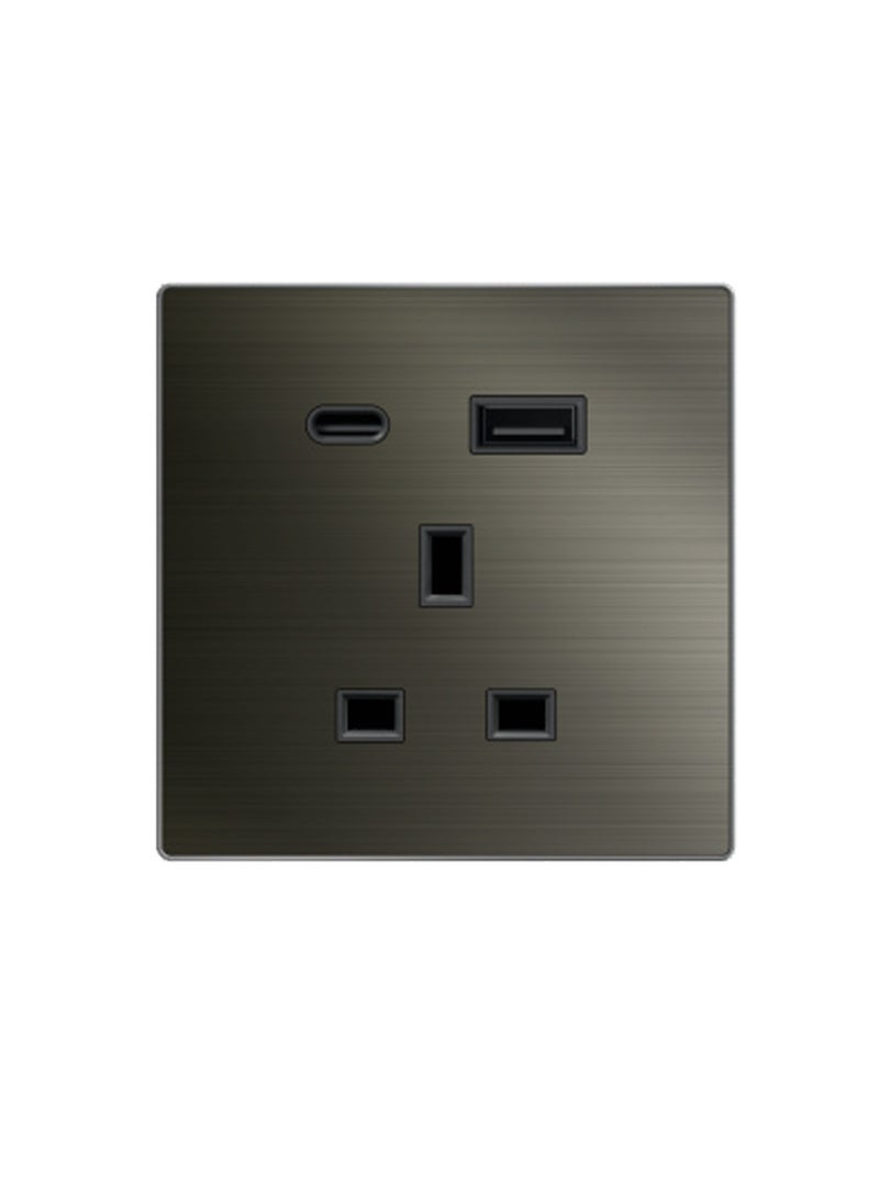 Foreign trade socket (USB/C (20W) + 13A socket) 