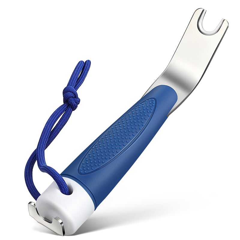 Enhon 1 Pcs Snap Tool for Boat Canvas Snaps, Practical and Durability Boat Cover Snap Release Tool Save Canvas from Ripping, Design for Boaters and Anglers (Blue) - Image 1