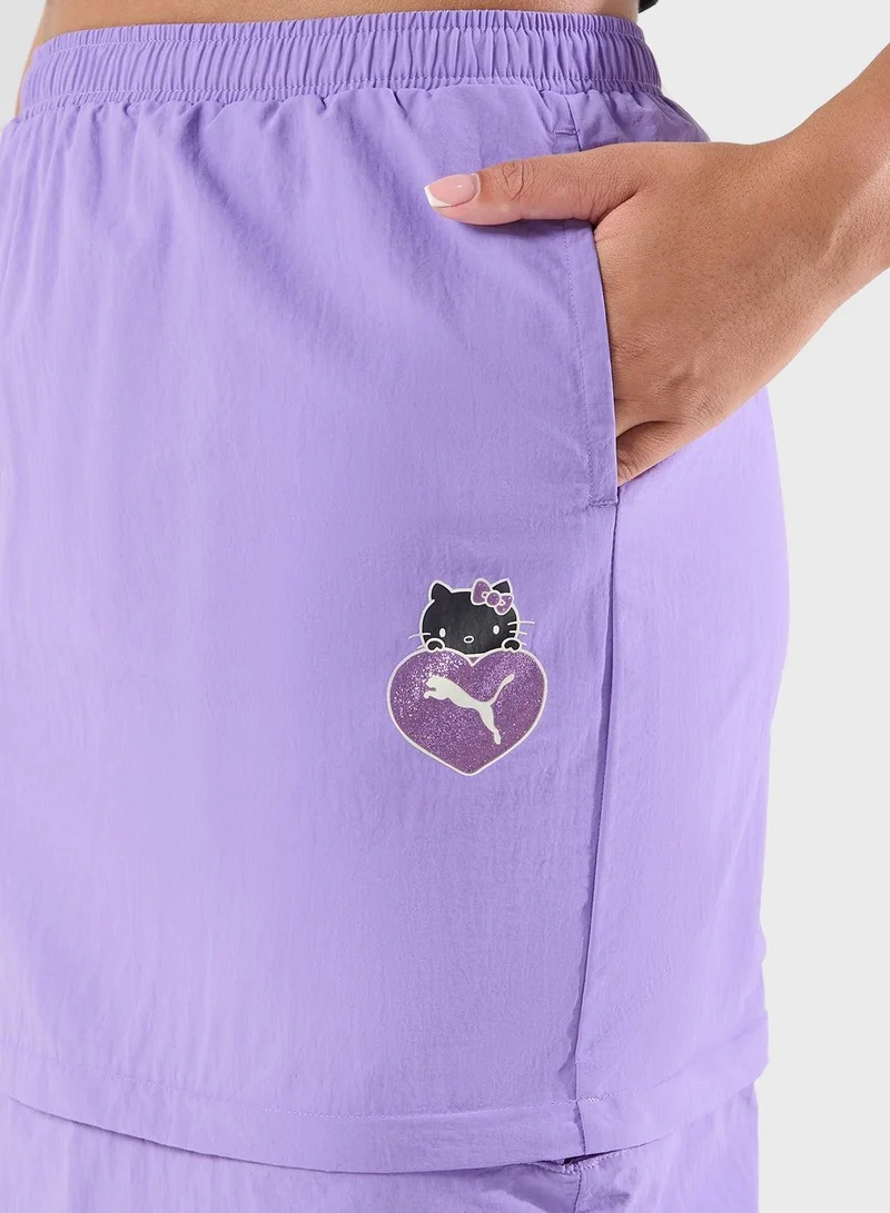 PUMA purple Hello Kitty Maxi Skirt for Women | Best Price UAE