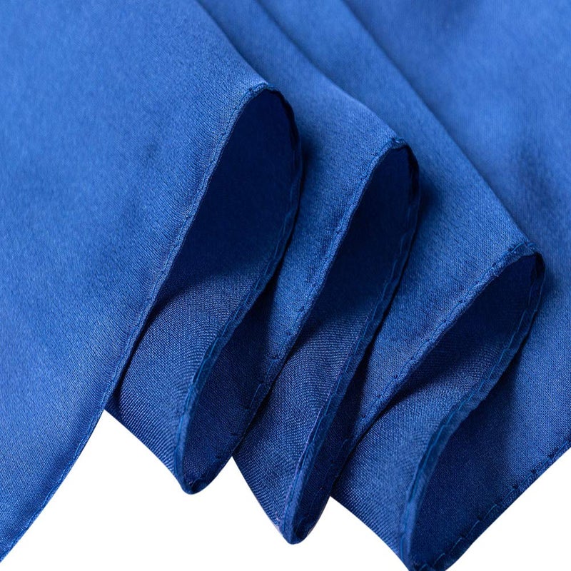 CYZLANN Women's Scarves 100% Silk Long Lightweight Scarfs for women(blue lake blue) - Image 4