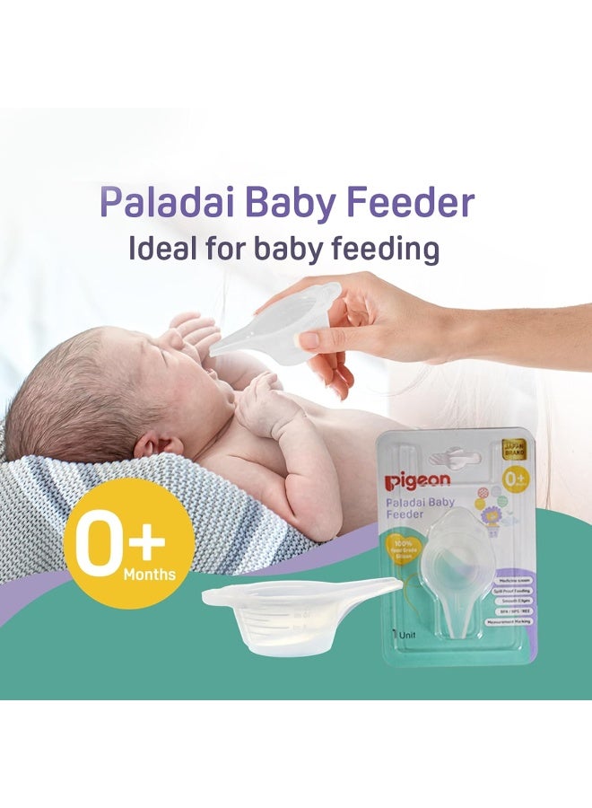 pigeon Paladai Baby Feeding Silicone Cup – Soft & Reusable Baby Feeder,  Easy to Clean – Ideal for Babies - Image 3