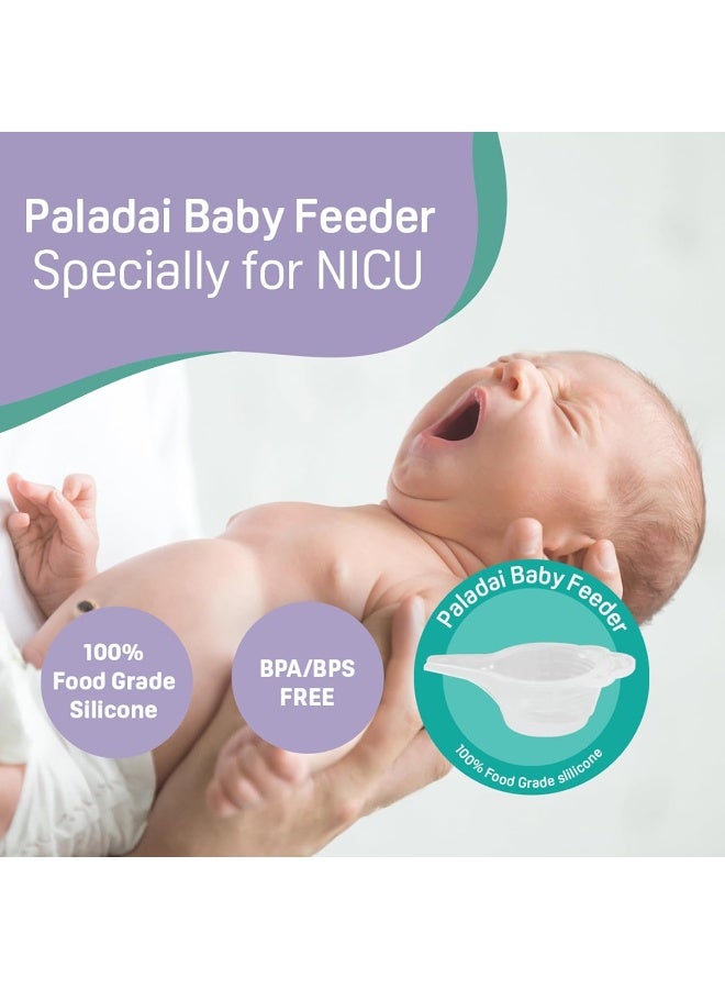 pigeon Paladai Baby Feeding Silicone Cup – Soft & Reusable Baby Feeder,  Easy to Clean – Ideal for Babies - Image 4