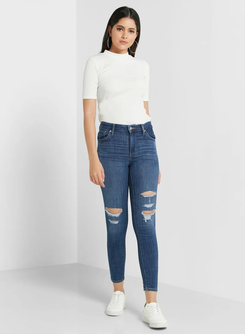 Levi's High Waist Skinny Jeans