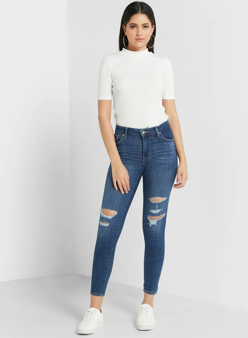 Levi's High Waist Skinny Jeans