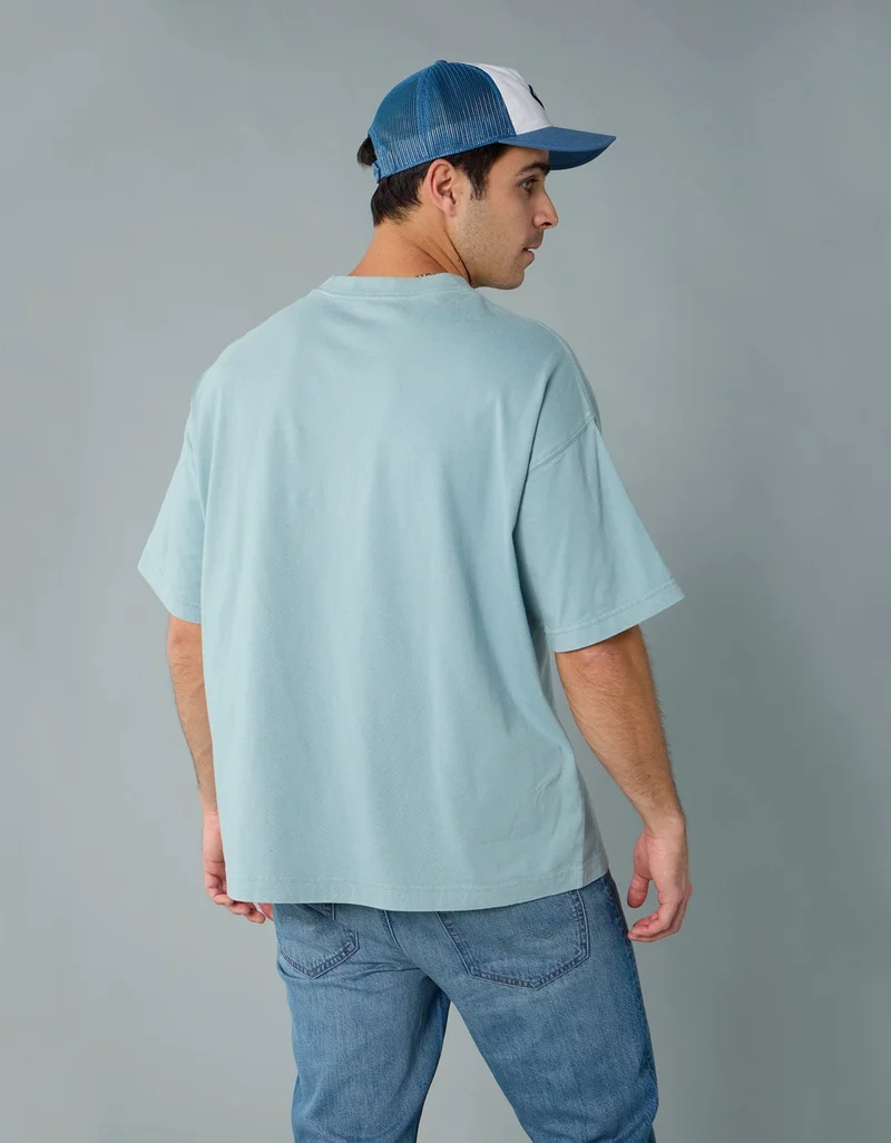 American Eagle AE Boxy Destination Graphic T-Shirt