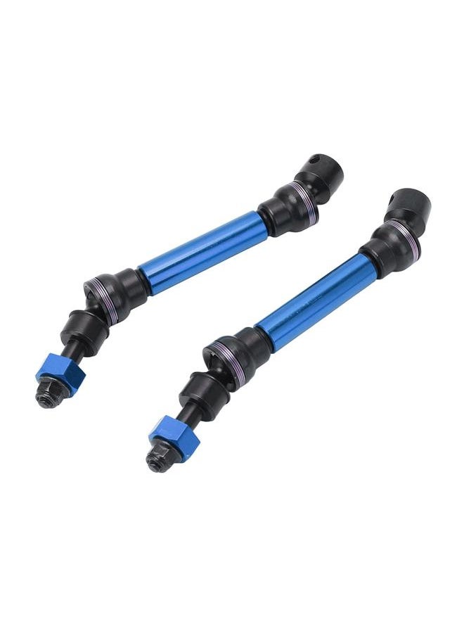 Thoraya RC Drive Shaft Set Aluminum Alloy Steel Front Rear Drive Shaft RC Accessories for Arrma 1/10 3S Senton Blue  - Image 5