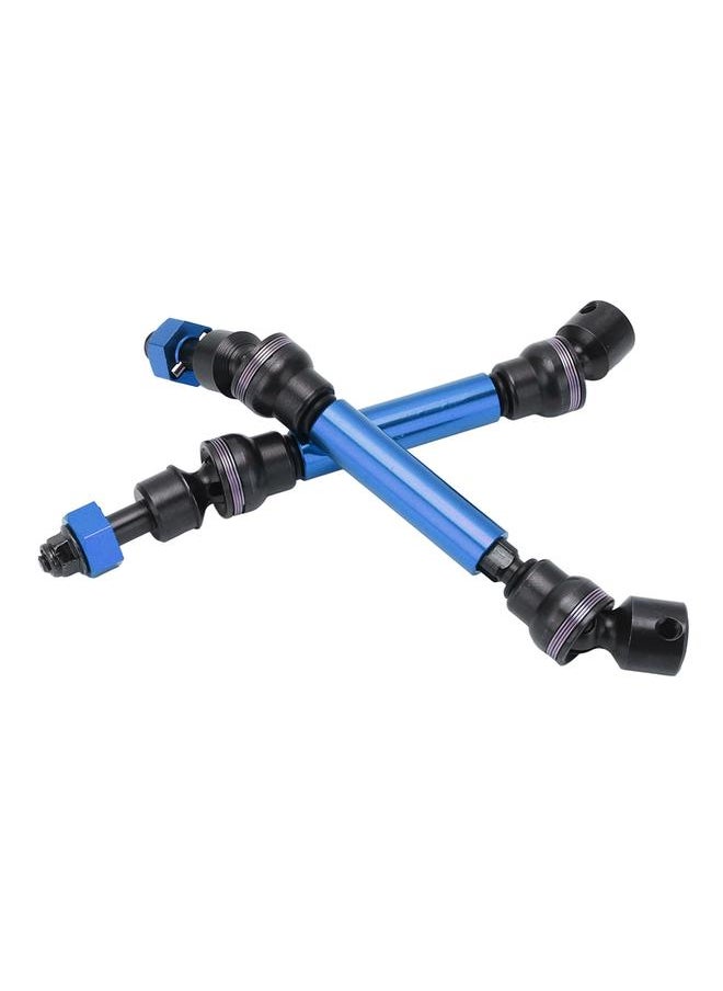 Thoraya RC Drive Shaft Set Aluminum Alloy Steel Front Rear Drive Shaft RC Accessories for Arrma 1/10 3S Senton Blue  - Image 4