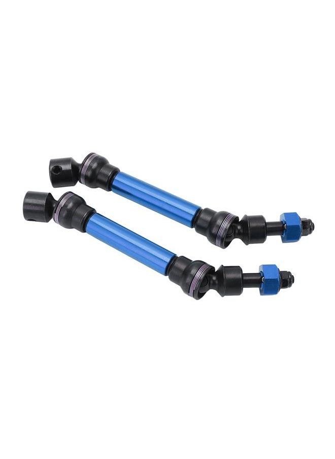 Thoraya RC Drive Shaft Set Aluminum Alloy Steel Front Rear Drive Shaft RC Accessories for Arrma 1/10 3S Senton Blue  - Image 2