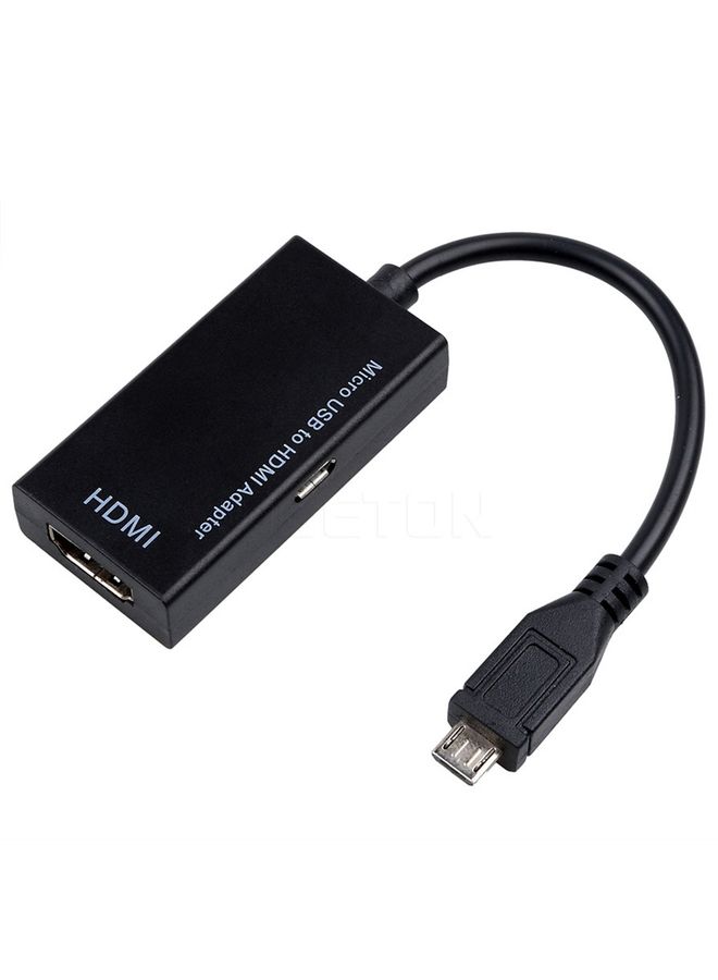 Micro USB To HDMI Female Adapter Cable 1080P HD for MHL Device HDTV Adapters For Samsung / Huawei