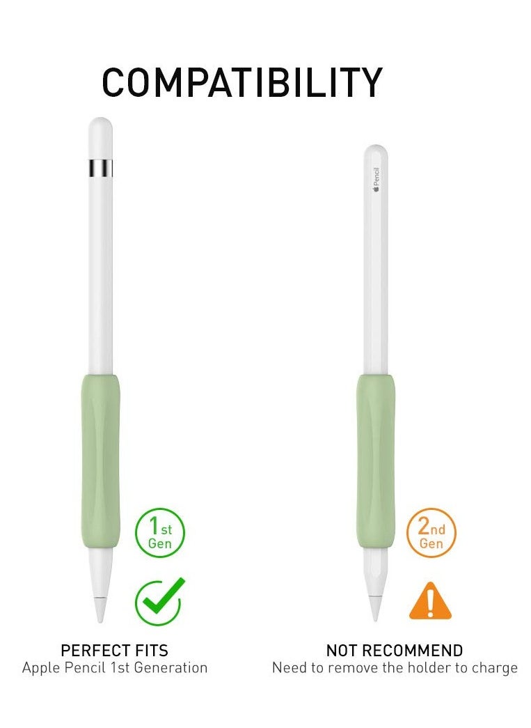 Generic - Silicone Anti-Slip Grip Holder Sleeve Accessories for Apple Pencil 1st & 2nd Generation (6 Pack) - Soft and Comfortable Design for Enhanced Control and Comfort. - Image 1