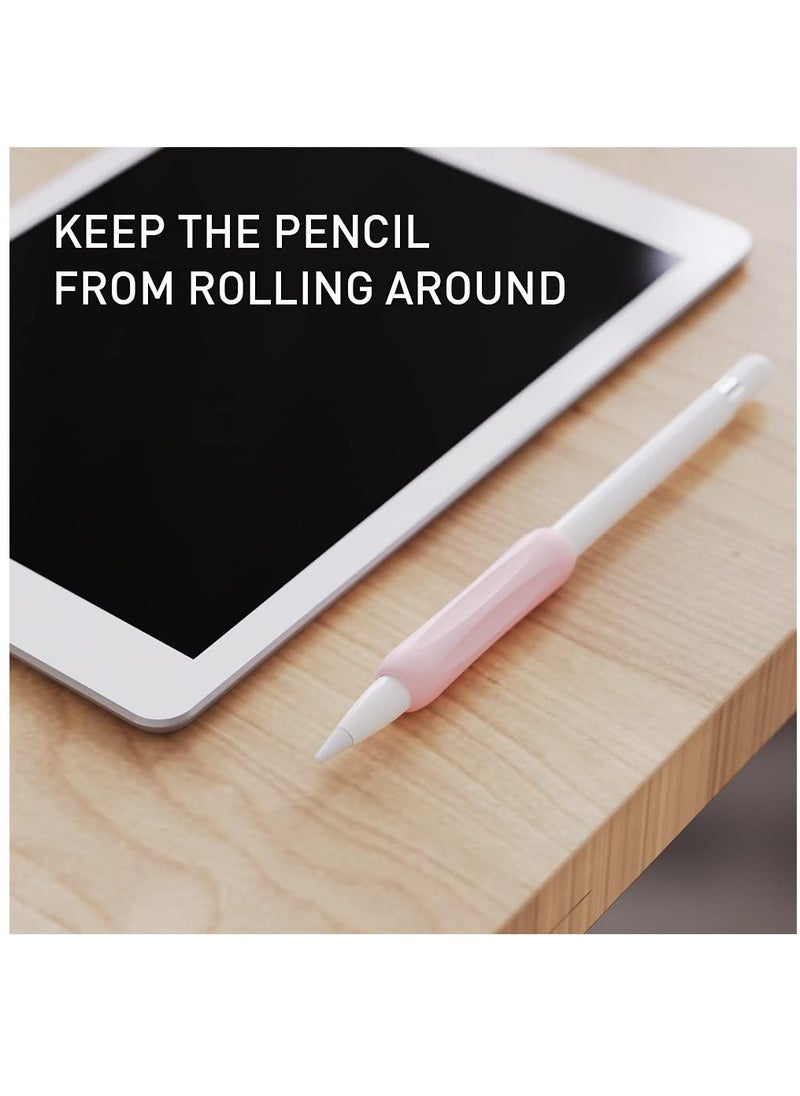 Generic - Silicone Anti-Slip Grip Holder Sleeve Accessories for Apple Pencil 1st & 2nd Generation (6 Pack) - Soft and Comfortable Design for Enhanced Control and Comfort. - Image 1