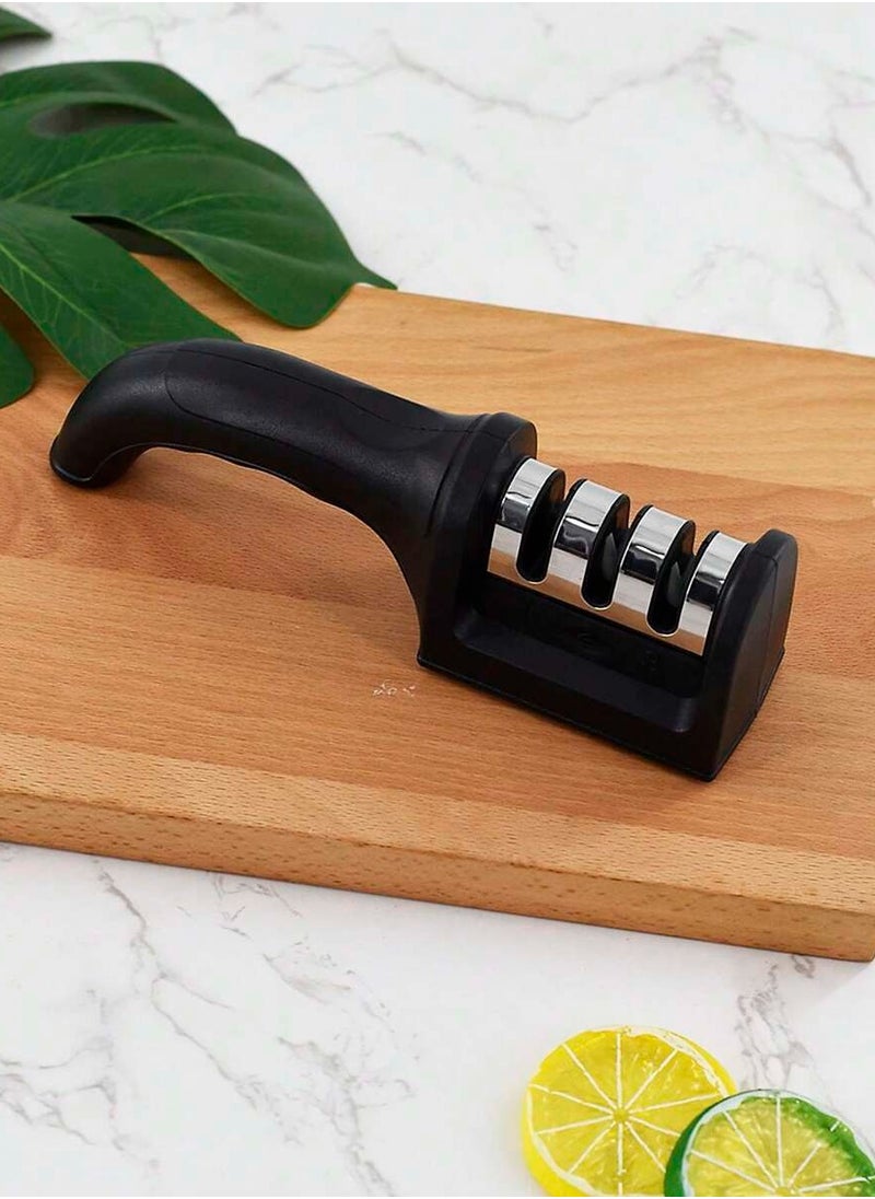 Generic - Stainless Steel Knife Sharpener Equip The Blade Of Knives Featuring A Detachable Comfortable And Anti Sl - Image 1