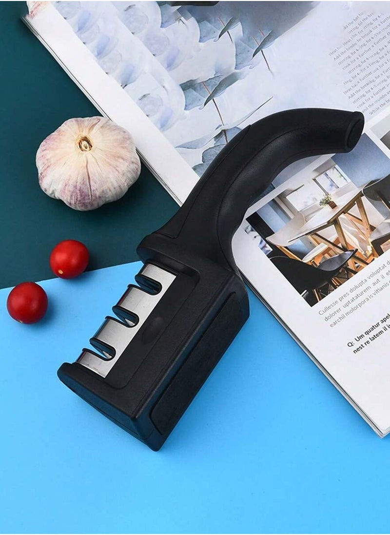 Generic - Stainless Steel Knife Sharpener Equip The Blade Of Knives Featuring A Detachable Comfortable And Anti Sl - Image 1