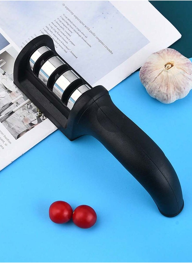 Generic - Stainless Steel Knife Sharpener Equip The Blade Of Knives Featuring A Detachable Comfortable And Anti Sl - Image 1