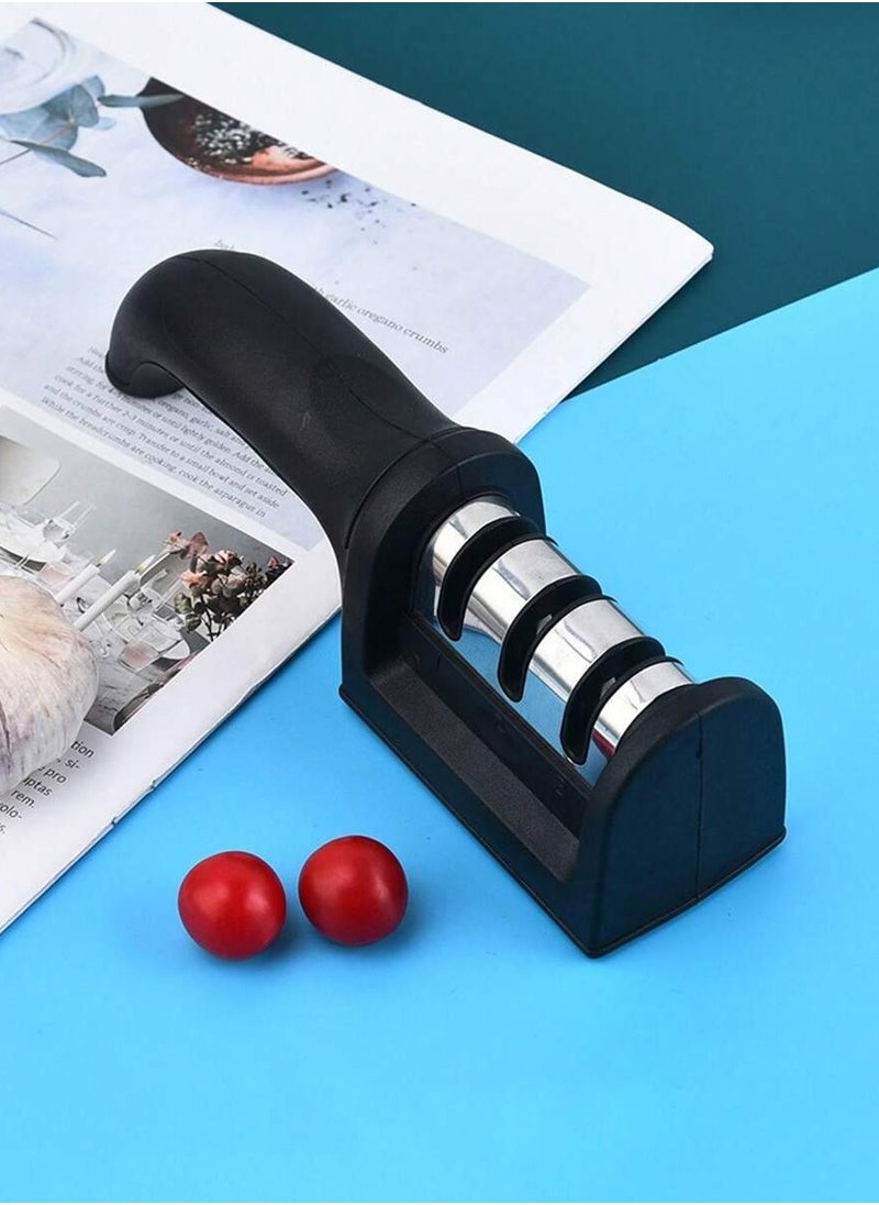Generic - Stainless Steel Knife Sharpener Equip The Blade Of Knives Featuring A Detachable Comfortable And Anti Sl - Image 1